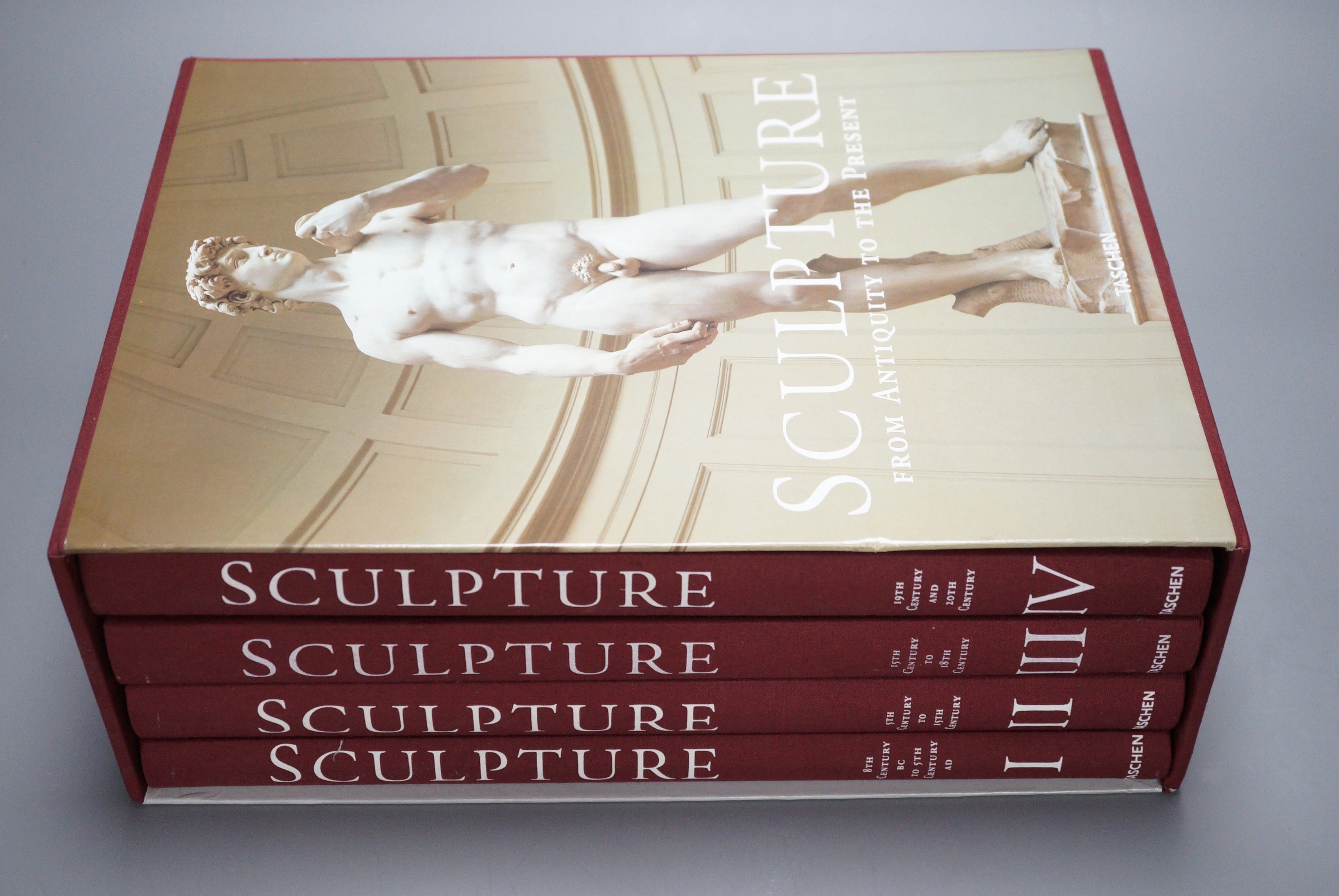 A complete four volumes of ‘Sculpture’, published by Taschen